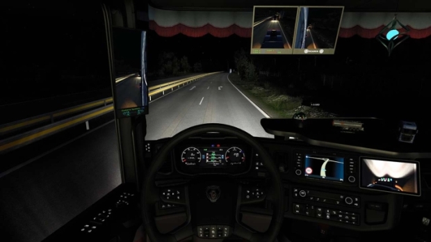 ETS2 - Enhanced Headlight Brightness for All Truck V1.1