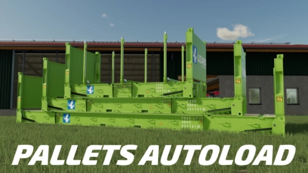 FS22 - Flat Rack Containers V1.0