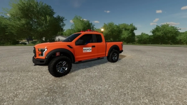 FS22 - Ford Raptor F150 2017 Bauhof Mattis V1.0 | Farming Simulator 22 ...