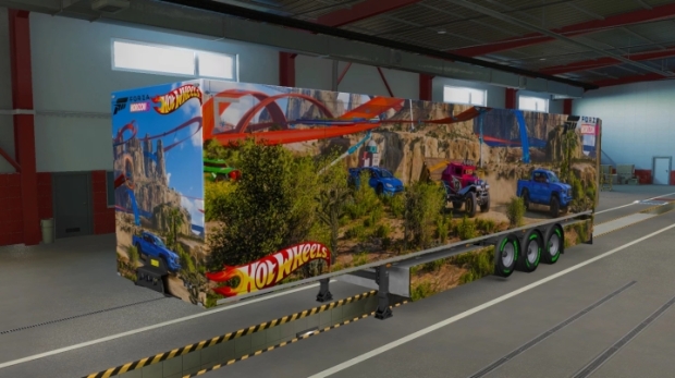 ETS2 - Hot Wheels Trailer Skin Pack