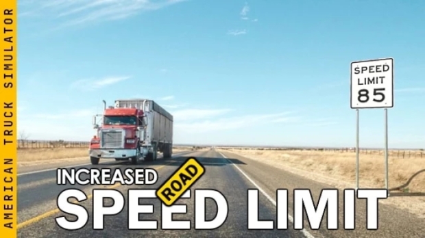 ATS - Increased Road Speed Limit V1.4.8b