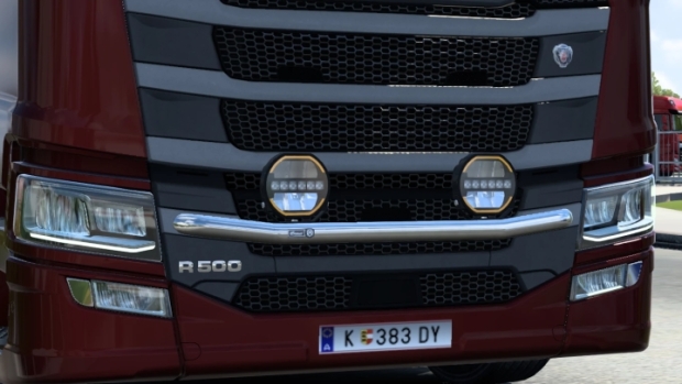 ETS2 - LED Lamps Strands Skyload Light 9 for Trucks V1.0