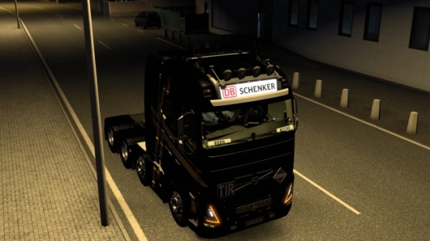 Ets Lightbox Db Schenker Volvo Fh Sanax V Euro Truck Simulator Mods Club