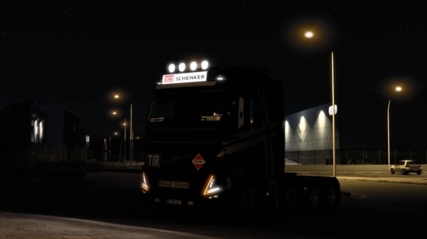 ETS2 - Lightbox DB Schenker Volvo FH 2022 Sanax V1.0