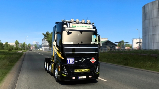 Ets Lightbox Petrobras Volvo Fh Sanax V Euro Truck Simulator Mods Club