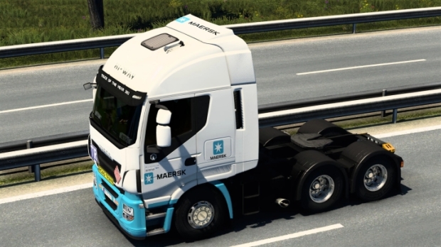 ETS2 - Maersk Iveco Hi-Way Skin V1.0