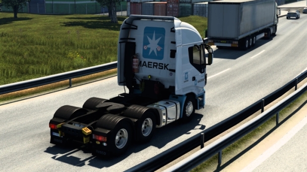 ETS2 - Maersk Iveco Hi-Way Skin V1.0 thumbnail 2