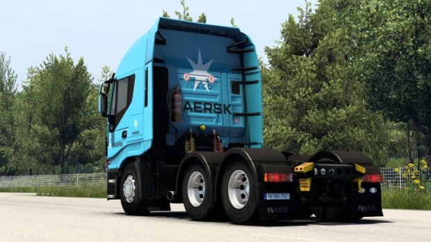 ETS2 - Maersk Iveco Hi-Way Skin V2.0 thumbnail 2