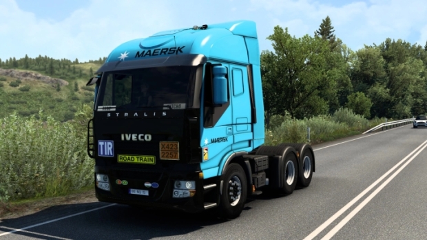 ETS2 - Maersk Iveco Stralis Skin V2.0