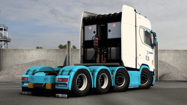 ETS2 - Maersk Scania S 2016 Skin V1.0