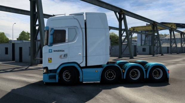 ETS2 - Maersk Scania S 2016 Skin V1.0 thumbnail 2