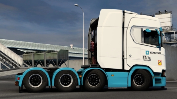 ETS2 - Maersk Scania S 2016 Skin V1.0 thumbnail 3
