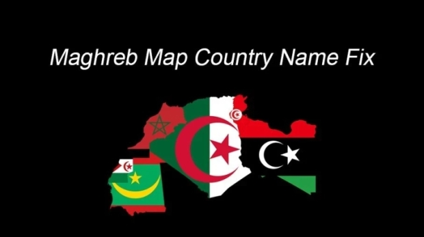 ETS2 - Maghreb Map Country Name Fix V0.3.3