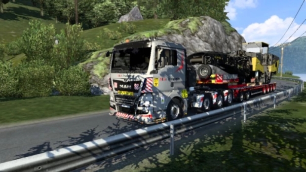 ETS2 - Man Mega Transporter Skin V1.0