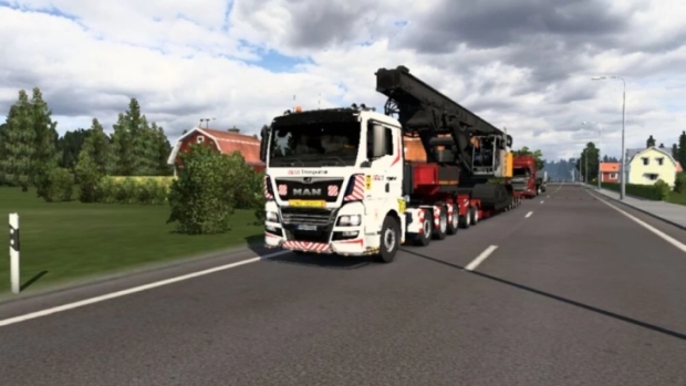 ETS2 - Man Mega Transporter Skin V1.0 thumbnail 2
