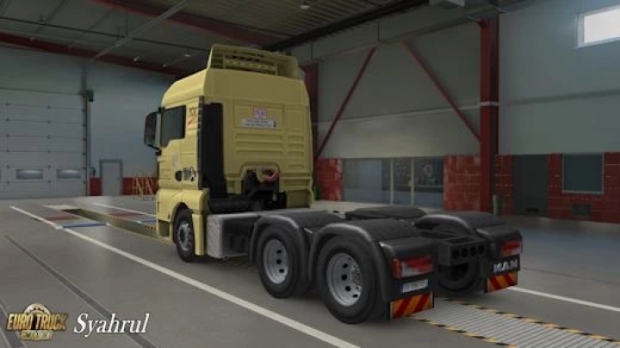 ETS2 - MAN TGX E5 FGV Transport Services Sdn Bhd Skin V1.0