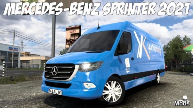 ATS - Mercedes Benz Sprinter 2021 + Interior V2.0.1