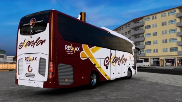 ETS2 - Mercedes Benz Travego 15 SHD Euro 6 Konfor Turizm Kurumsal Skin V1.0 thumbnail 2
