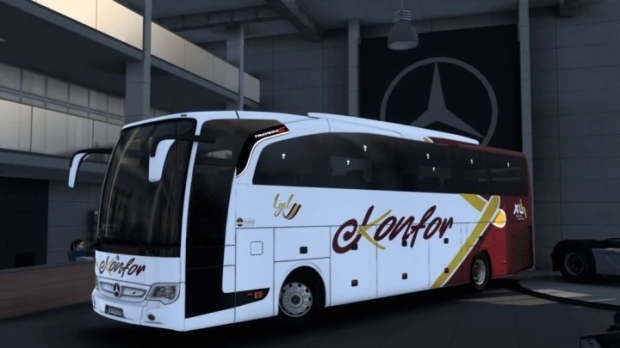 ETS2 - Mercedes Benz Travego 15 SHD Konfor Turizm Kurumsal Skin V1.0