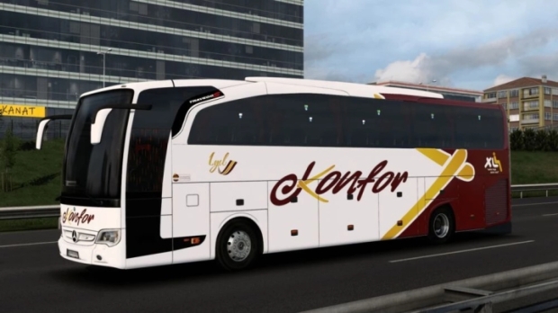 ETS2 - Mercedes Benz Travego 15 SHD Konfor Turizm Kurumsal Skin V1.0 thumbnail 2