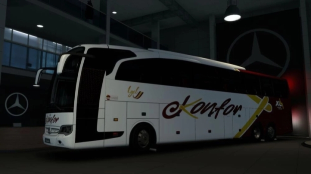 ETS2 - Mercedes-Benz Travego 17 SHD Konfor Turizm Kurumsal Skin V1.0