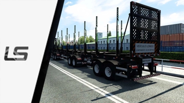 ETS2 - Metalesp Tri-Trem Florestal XForce v0.3 thumbnail 2