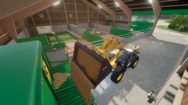FS22 - Modern Pigs Barn V1.0