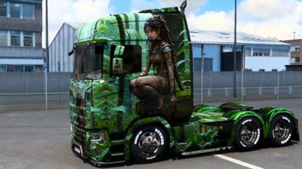 ETS2 - Native Woman Skin thumbnail 2