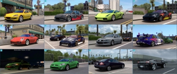 ETS2 - Need For Speed Traffic Pack V1.1