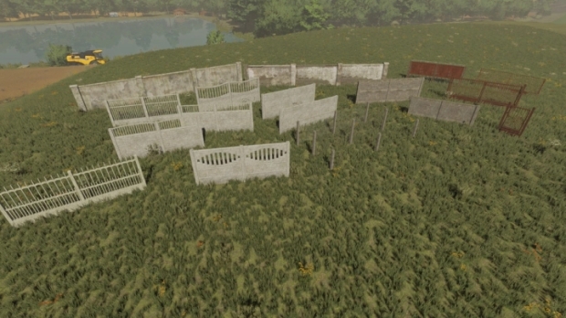 FS22 - Pack Of Fences V1.0