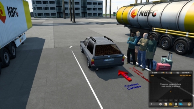 ETS2 - Passenger Mod for Cars