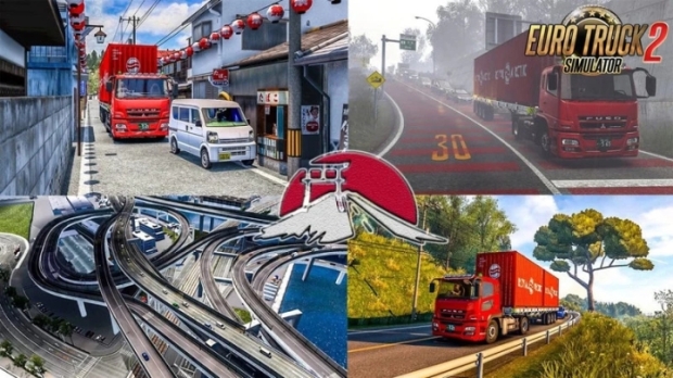 ETS2 - Project Japan Map V1.0.9