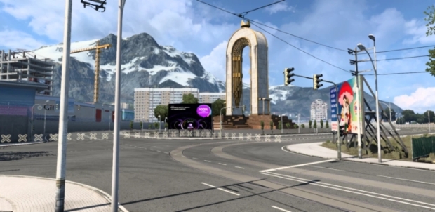 ETS2 - Road to Asia Map v1.7 thumbnail 2
