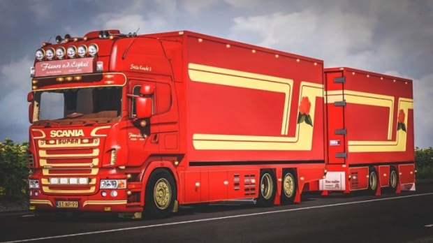 ETS2 - Scania R620 Fleurs Edition V1.2