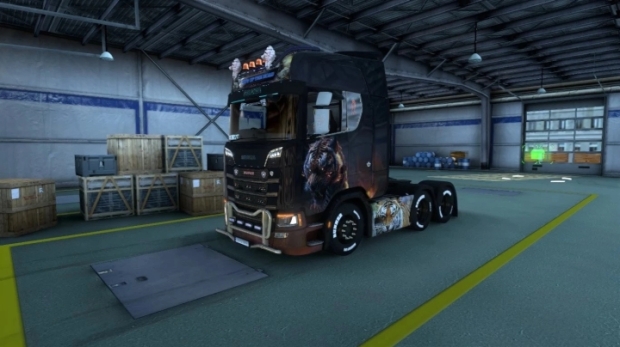 ETS2 - Scania S Tiger Skin
