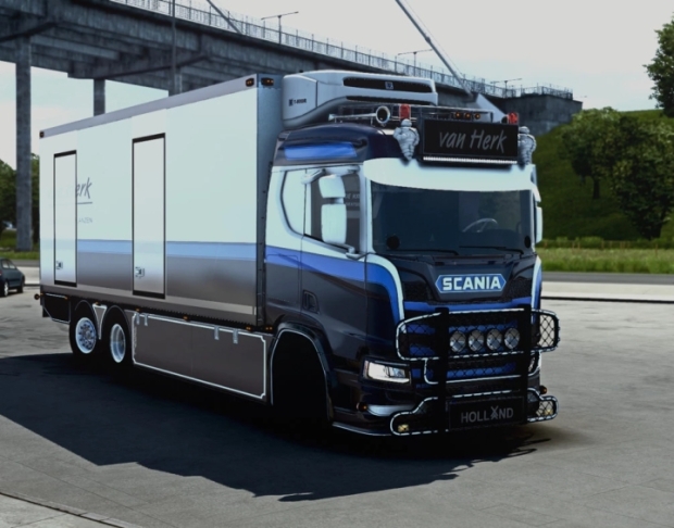 Ets Scania Van Herk Standalone V Euro Truck Simulator Mods Club Hot