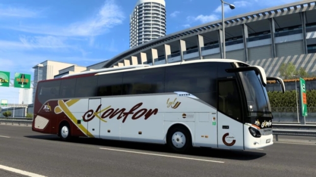 ETS2 - Setra S516-HD Konfor Turizm Kurumsal Skin V1.0