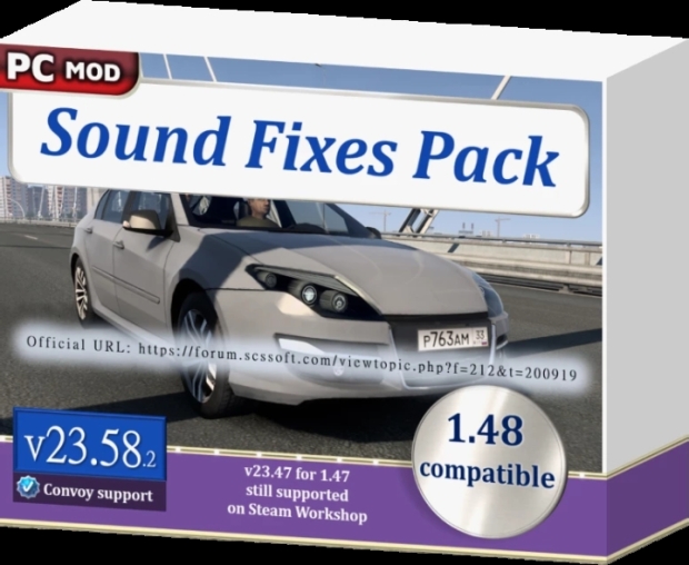 ETS2 - Sound Fixes Pack V23.58.2
