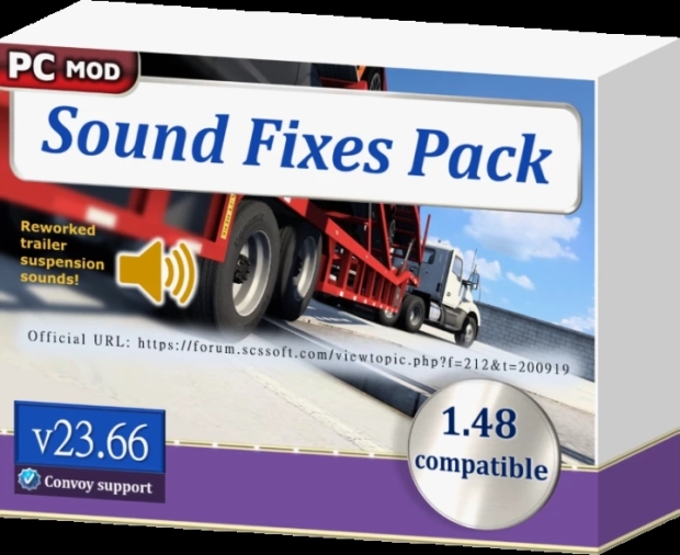 ETS2 - Sound Fixes Pack V23.66.1