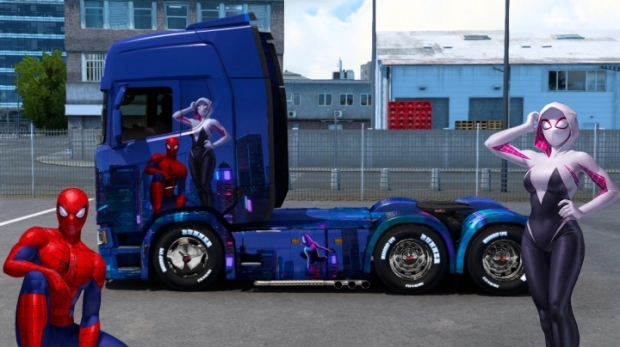 ETS2 - Spider-Man: Across the Spider-Verse Skin