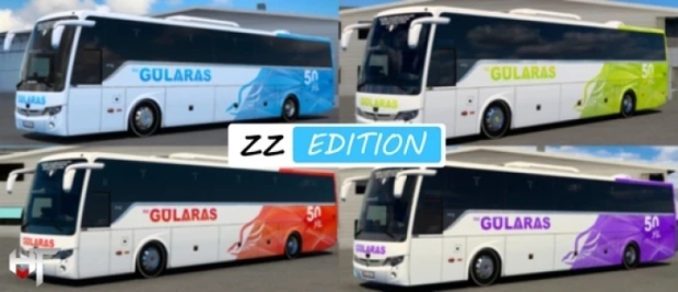 ETS2 - Temsa Safir Plus 2016-2023 Gularas 50.Year Skin