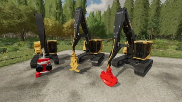 FS22 - Tigercat 855 Processor and Loaders V1.0.8.0