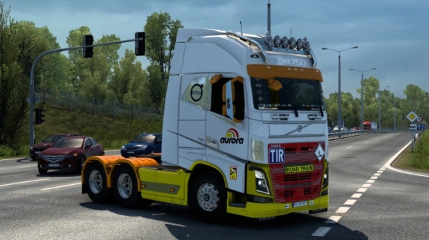 ETS2 - Volvo FH 2012 Aurora Skin V1.0