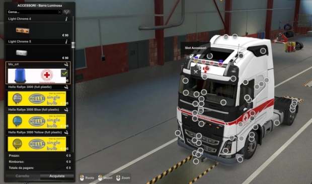 ETS2 - Volvo FH 2012 Croce Rossa Italiana 2020 Skin V1.4