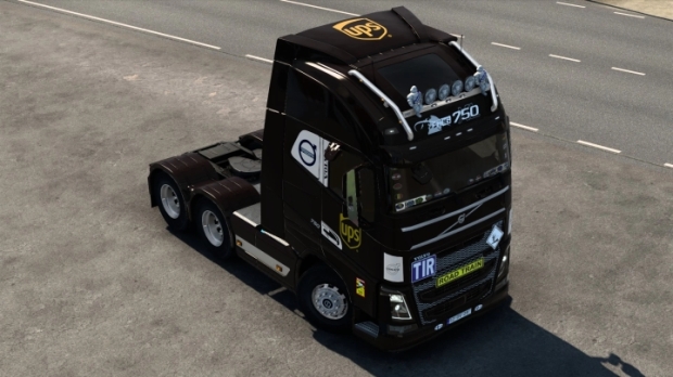 ETS2 - Volvo FH 2012 UPS Skin V1.0 thumbnail 2