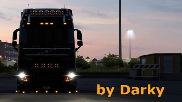 ETS2 - Volvo Orange Lights Pack V1.0.6