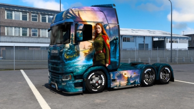 ETS2 - World War 2 Women Skin