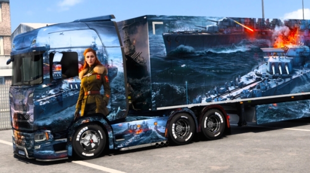 ETS2 - World War 2 Women Skin Part 02