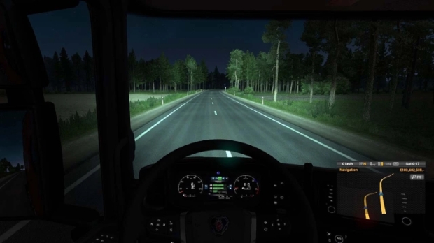 ETS2 - 5500 K Lights For All Trucks