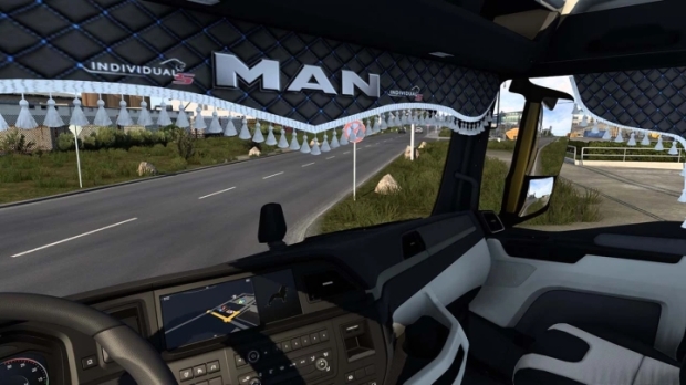 ETS2 - Animated Curtains Man TGX 2020 V1.0 thumbnail 2